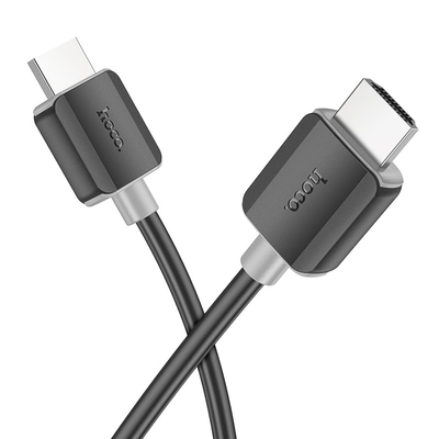 Καλώδιο Hoco US08 HDMI 2.0 σε HDMI 4K 60Hz HD 18Gbps Μαύρο 1m