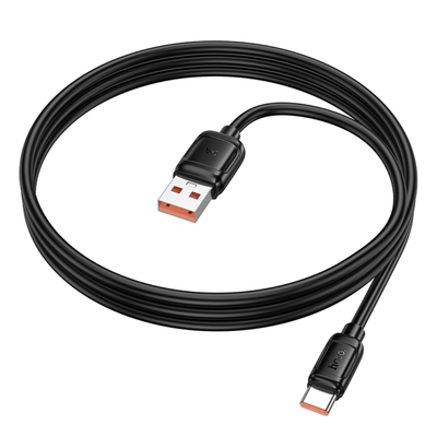 Καλώδιο Hoco X115 Surpass USB-A σε USB-C 100W 5A Μαύρο 1m