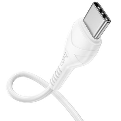 Καλώδιο Hoco X37 Cool Power USB-C σε USB-C Fast Charging 60W 3A Λευκό 1m