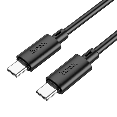 Καλώδιο Hoco X88 Gratified USB-C σε USB-C 60W 3A Μαύρο 2m