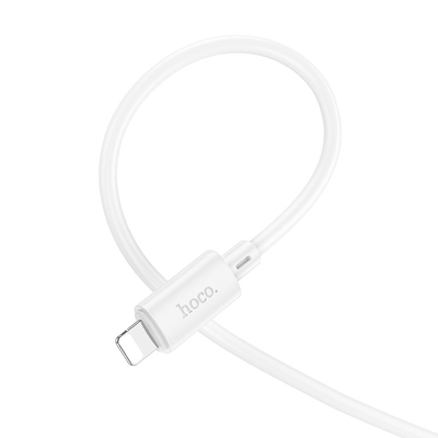 Καλώδιο Hoco X88 USB σε Lightning 2.4A Fast Charging Λευκό 1m