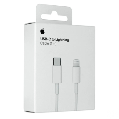 Καλώδιο σύνδεσης Apple USB-C σε Lightning  MUQ93ZM/A Λευκό 1m