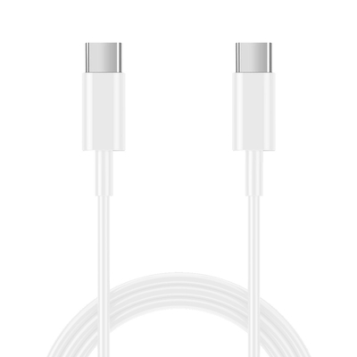 Καλώδιο Σύνδεσης και Φόρτισης Ancus Flow E44 USB-C σε USB-C 2.0A 480Mbps Data Transfer Λευκό 1m