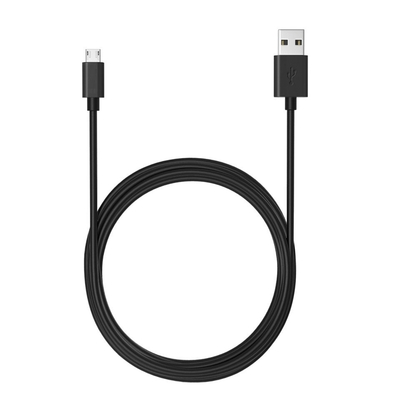 Καλώδιο Σύνδεσης και Φόρτισης Ancus Flow E44 USB σε Micro-USB 2.0A 480Mbps Data Transfer Μαύρο 1m