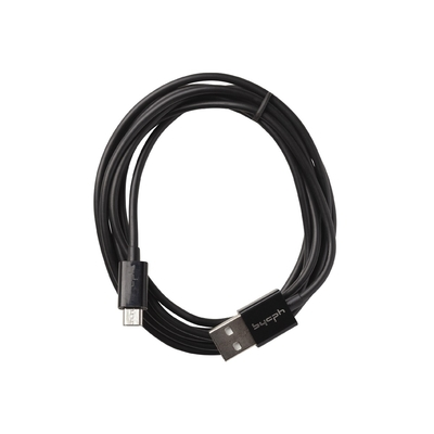 Καλώδιο σύνδεσης Leki Orange Concept USB σε Micro-USB Μαύρο 2m