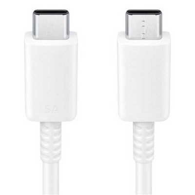 Καλώδιο σύνδεσης Samsung EP-DN975BWEGWW USB-C σε USB-C 5A 100W Λευκό 1m