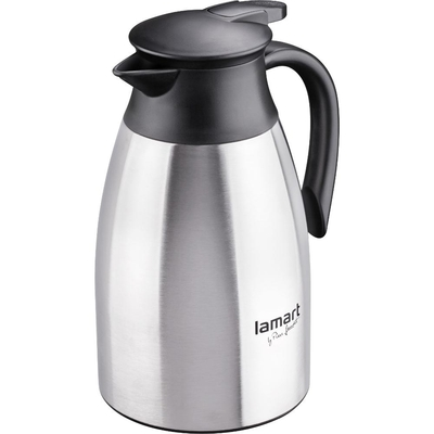 Κανάτα Θερμός Ανοξείδωτη 1.5lt Lamart LT4032 Ασημί