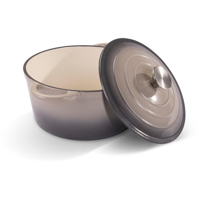Κατσαρόλα Εμαγιέ 24x11.8cm 4.8lt Lamart IRON LT1302