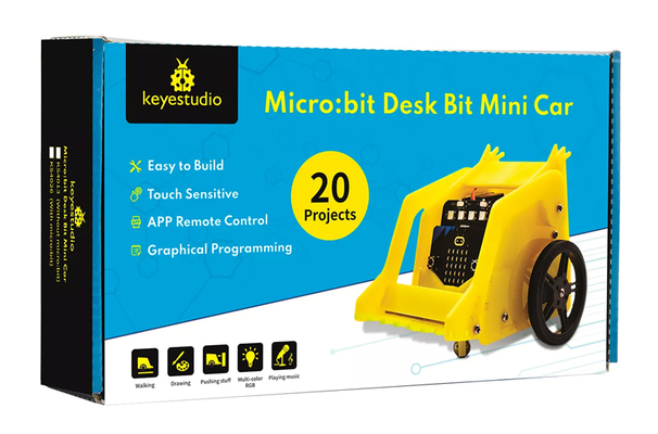 KEYESTUDIO desk bit mini car KS4026, για Micrο:bit STEM