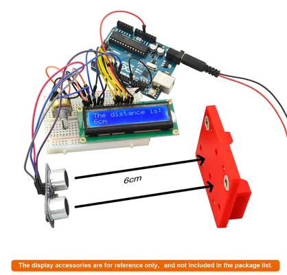 KEYESTUDIO HR-SR04 ultrasonic module KS0328, μπλε, 3τμχ