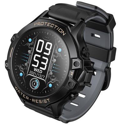 Kids Smartwatch Hoco Y107 4G 700mAh 1.28” LCD GPS Κάμερα με Δυνατότητα Κλήσεων και Μηνυμάτων IP54 Μαύρο