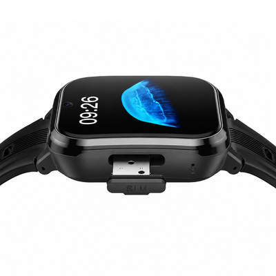 Kids Smartwatch Hoco Y108 4G 730mAh 1.69” LCD με GPS IPX7 και Δυνατότητα Κλήσεων Μαύρο
