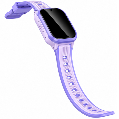 Kids Smartwatch Hoco Y108 4G 730mAh 1.69” LCD με GPS IPX7 και Δυνατότητα Κλήσεων Μωβ