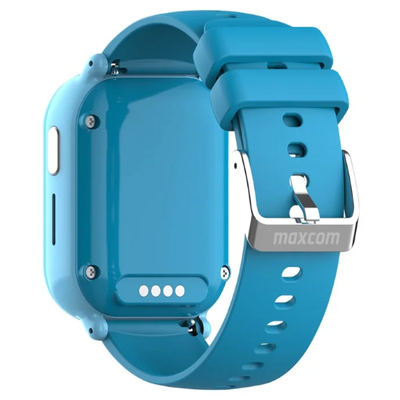 Kids Smartwatch Maxcom FW49 Kiddo 4G 1.52” IPS 670mAh IP67 με 20mm Silicon Band και SOS Button με Δυνατότητα Κλήσεων Μπλε