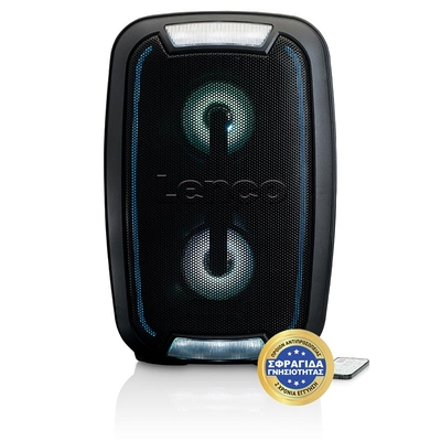 LENCO Φορητό&nbsp;Ηχείο&nbsp;20&nbsp;W&nbsp;Με&nbsp;Bluetooth&nbsp;&&nbsp;Διάρκεια&nbsp;Μπαταρίας&nbsp;Έως&nbsp;7&nbsp;Ώρες&nbsp;Μαύρο