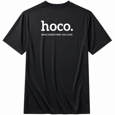 Κοντομάνικη Μπλούζα Hoco Μαύρη XL