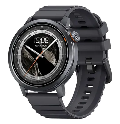 KOSPET smartwatch Orb, heart rate, 1.43" AMOLED, IP68, μαύρο