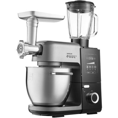 Κουζινομηχανή 8 Ταχυτήτων 5 in 1 6,7lt 1800W Sencor STM 8950 PAUL Ασημί