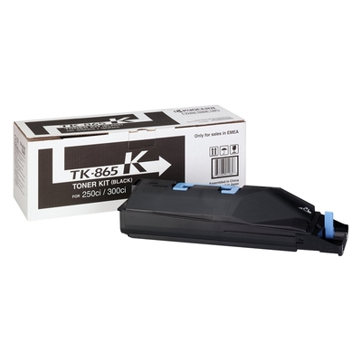KYOCERA TASKALFA 250ci/300ci BLACK TONER (20k) (TK-865K) (KYOTK865BK)