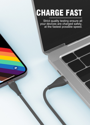 LDNIO καλώδιο micro USB σε USB LS691, 30W, 1m, γκρι