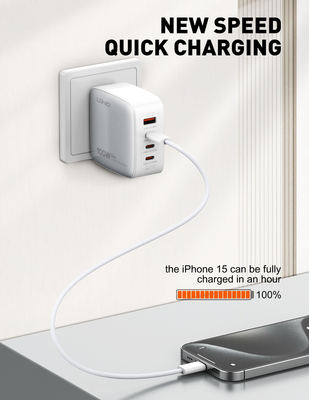 LDNIO καλώδιο USB-C iP-901c, 65W, 480Mbps, 1m, λευκό