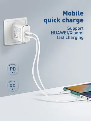 LDNIO καλώδιο USB-C σε USB-C LC611C, 65W PD, 1m, λευκό