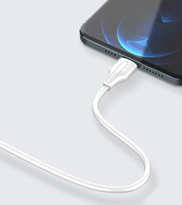 LDNIO καλώδιο USB-C σε USB LS540, 2.4A, 20cm, λευκό
