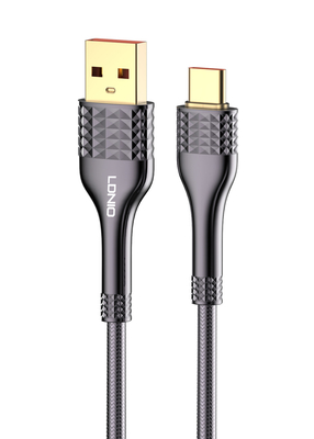 LDNIO καλώδιο USB-C σε USB LS652, 30W, 2m, γκρι