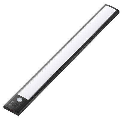 LDNIO LED φωτιστικό τοίχου/ντουλάπας Y5 με αισθητήρα κίνησης, 410x42x14.5mm, μαύρο