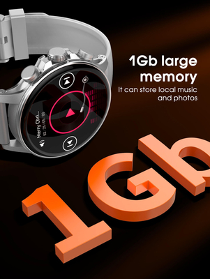 LDNIO smartwatch SW01, heart rate, 1.58" AMOLED, lP68, μαύρο