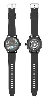 LDNIO smartwatch SW05, heart rate, 1.39" TFT, lP68, μαύρο