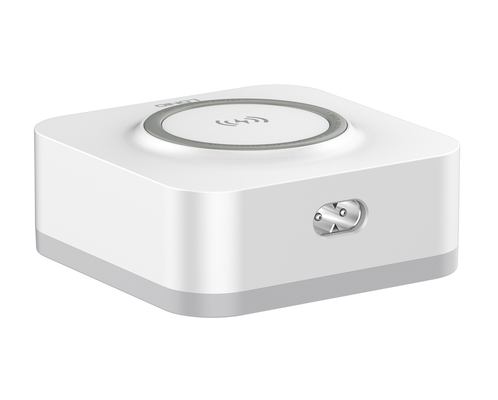 LDNIO σταθμός φόρτισης AW004, USB-C/3x USB/wireless, 32W, PD/QC, λευκός