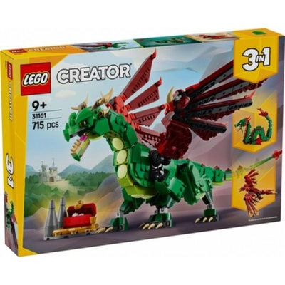 Lego Creator 3-In-1 Green Dragon (31161) (LGO31161)