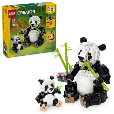 Lego Creator 3-In-1 Wild Animals: Panda Family (31165) (LGO31165)