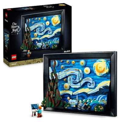 Lego Ideas Vincent Van Gogh: Starry Night (3D Replica Of Van Gogh's Masterpiece) (21333) (LGO21333)