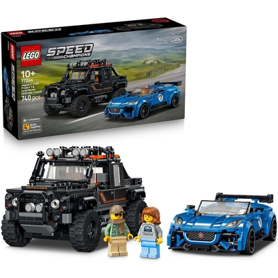 LEGO Speed Champions Jaguar Project 7 & Land Rover Defender (77264) (LGO77264)