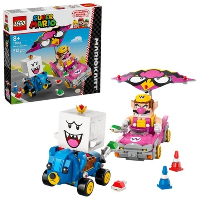 Lego Super Mario - Mario Kart: Wario & King Boo Huu (72038) (LGO72038)