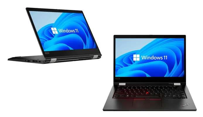 LENOVO Laptop ThinkPad L13 Yoga Gen 2 2in1, Refurbished Grade B, i5-1135G7, 16/256GB NVME, 13.3", Cam, IRIS Xe Graphics, FreeDOS