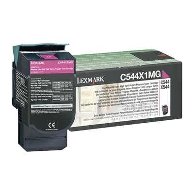 LEXMARK C544/X544 HC MAGENTA TNR (4k) (C544X1M) (LEXC544X1M)