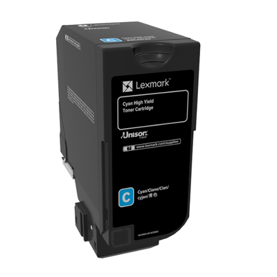 LEXMARK CX725 CYAN RET. P. TONER CRTR HC (84C2HC0) (LEX84C2HC0)