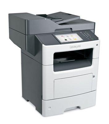 LEXMARK used MFP Printer MX611DHE, laser, mono, low toner & drum