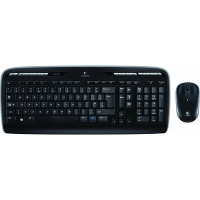 Logitech Desktop Combo MK330 Black US (920-003989) (LOGMK330COMBOBK)