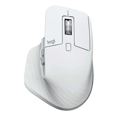 Logitech MX Master 3S Pale Grey Mouse (910-006560) (LOGMXMASTER3SGRY)