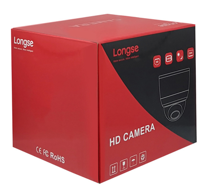 LONGSE IP κάμερα CMLBFG400WH, 2.8mm, 4MP, αδιάβροχη IP67, PoE