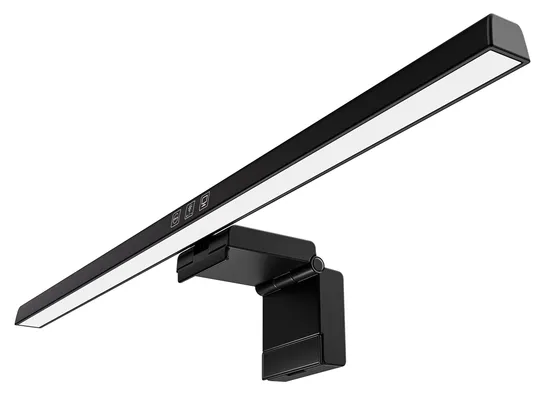 LUMIVIDA φωτιστικό οθόνης LDL16-11LV, 21"+, ρυθμιζόμενη φωτεινότητα & θερμοκρασία χρώματος, μαύρο