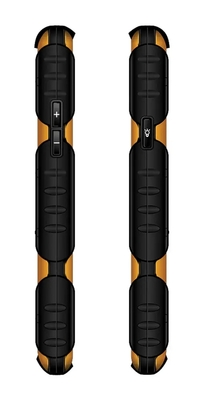 Maxcom MM920 L 2.8" Water-dust proof IP67 με Φακό, Ραδιόφωνο (Λειτουργεί χωρίς Handsfree) και Κάμερα Πορτοκαλί - Μαύρο