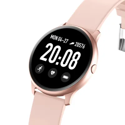 Maxcom Smartwatch FitGo FW32 Neon IP67 1,3" 140mAh Ροζ Silicon Band