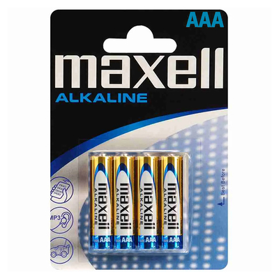 MAXELL MAXELL AAA-LR3/4TEM ALKALINE POWER