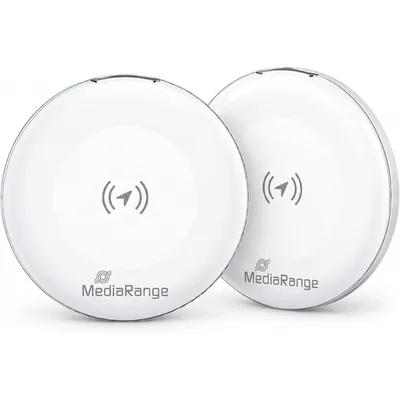 MediaRange Smart Tracker / Item Finder, suitable for Android and Apple devices, 2-Pack (MRMA140)