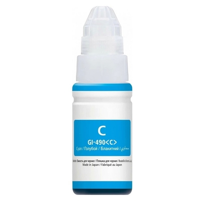 Μελάνι CANON Συμβατό GI-490 C (0664C001) 70ml Σελίδες:7000 Cyan για G1400, G2400, G3400